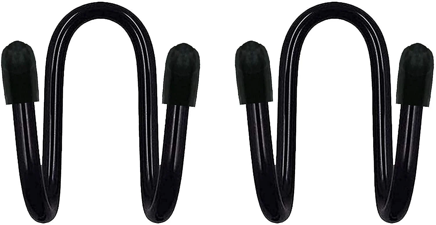 AUXPhome 2 Pack Portable Baseball Helmet Bag Fence Hangers,Fence Hooks,Baseball/Softball Helmet Storage Rack Holder for Baseball Bat Bags Organizer, Backpack and Gloves Hanger, Sports Equipment Caddy