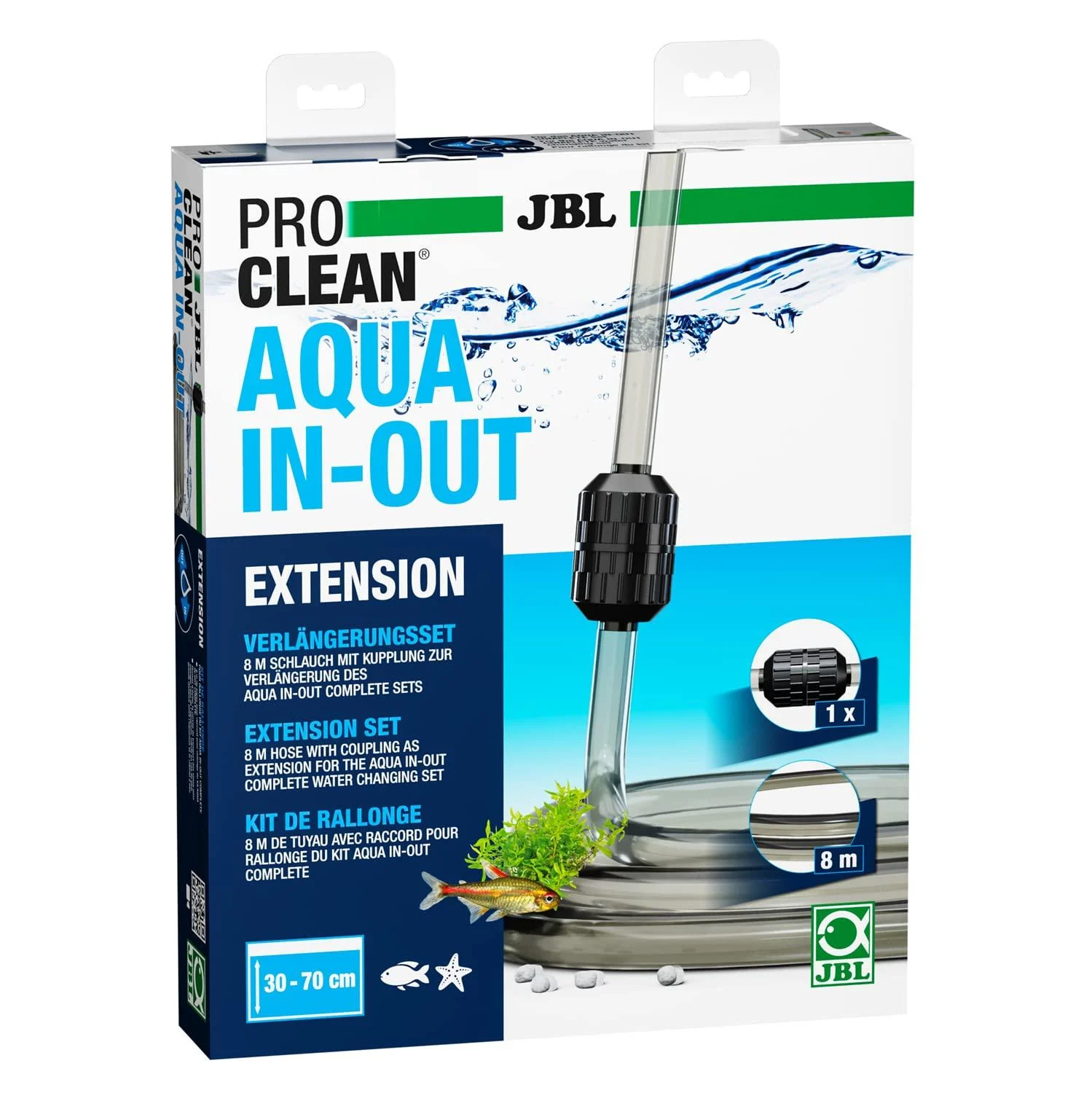 JBL proclean aqua in-out extension 6142400 extension hose for Proclean aqua in-out water change set 8 m long extension set (successor)
