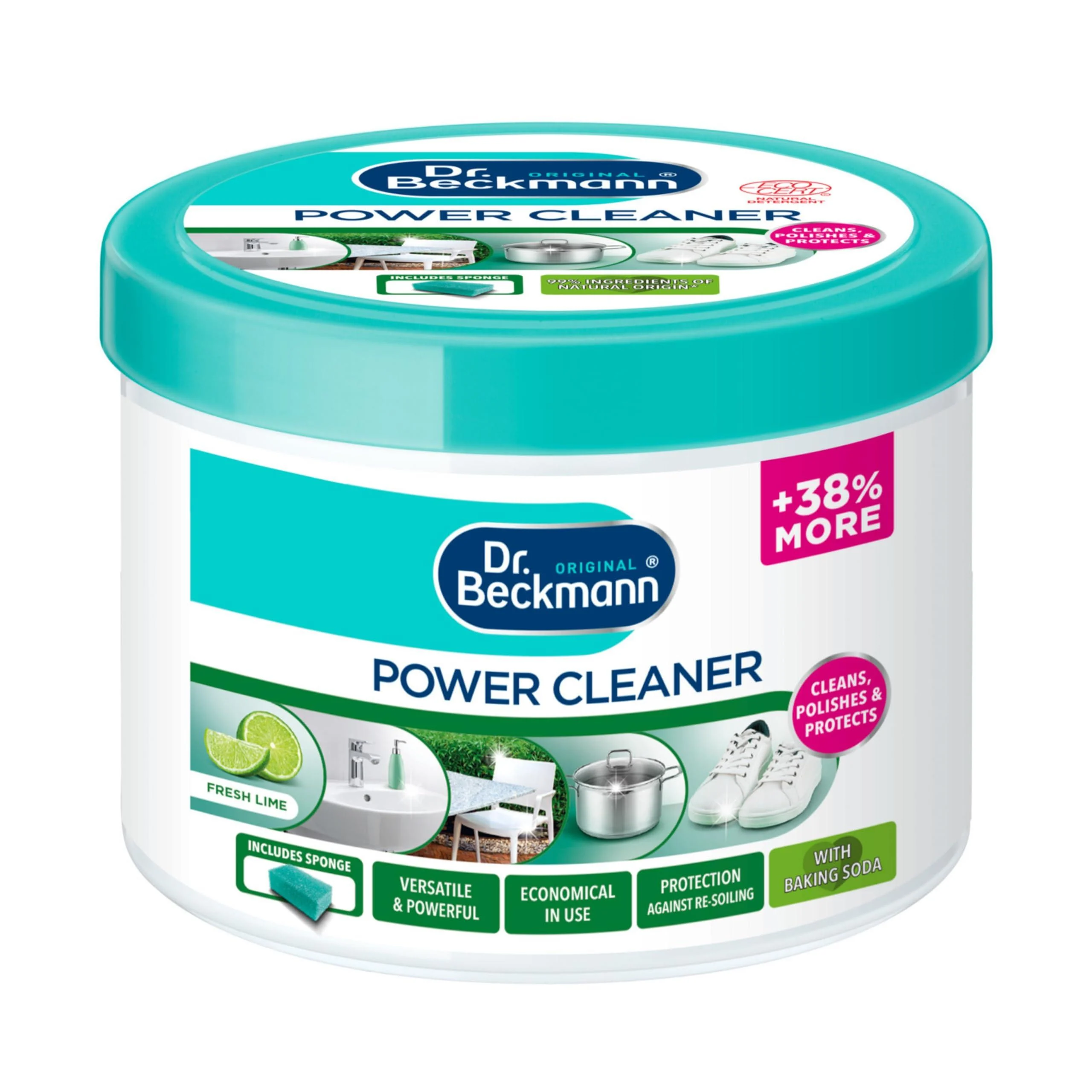 Dr. Beckmann Power Cleaner | Cleans polishes & protects | 550 g