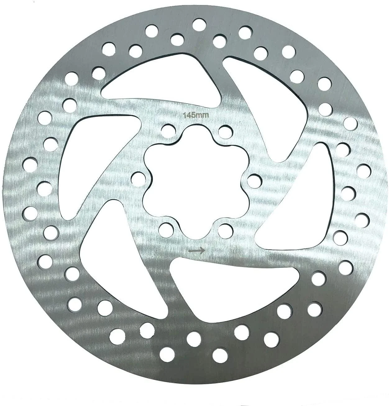 SPEDWHEL 145MM Colorful Disc Brake for Kaabo Wolf Warrior Electric Scooter Brake Disc Skateboard Spare Parts 145mm Silver