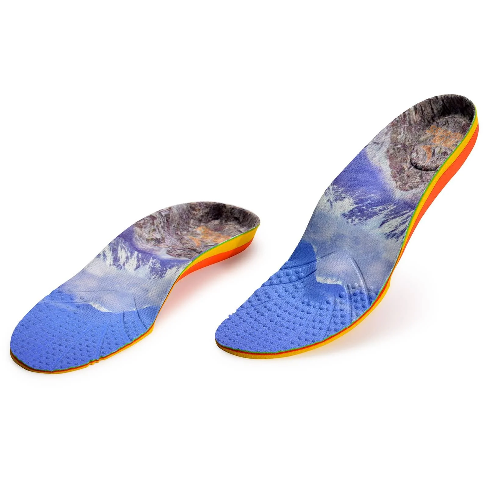 Climbing Insole Hiking Insoles for Men Women Breathable and Anti Fatigue Insoles Shock-Absorbing and Breathable Insert Insole Mens 10-10 1/2 | Womens 12-12 1/2 Mens 10 - 10 1/2 | Womens 12 - 12 1/2