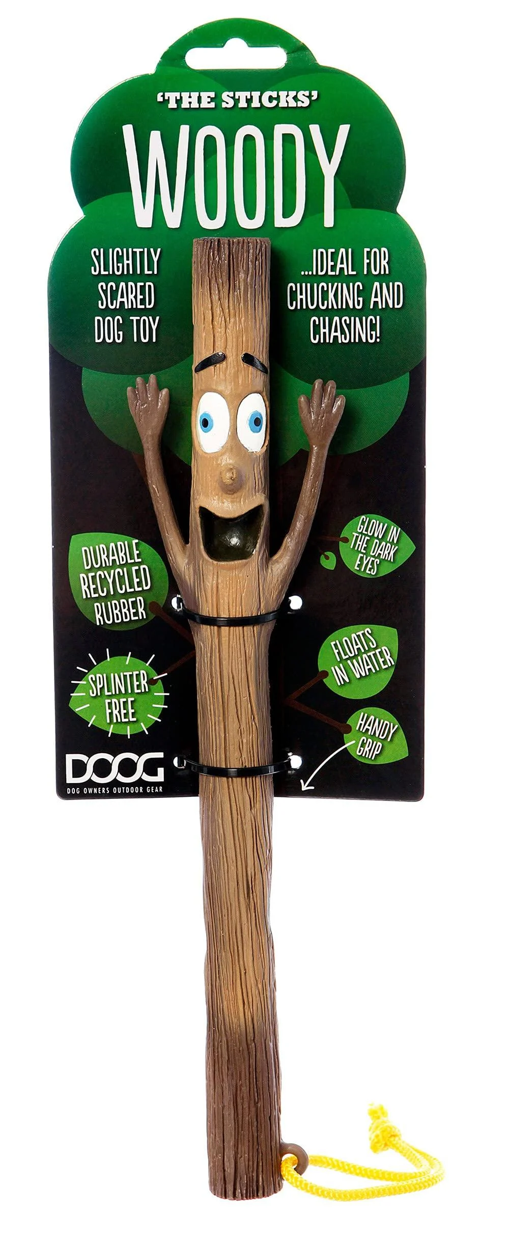DOOG Mr. Stick Woody Dog Toy Stick Various Designs