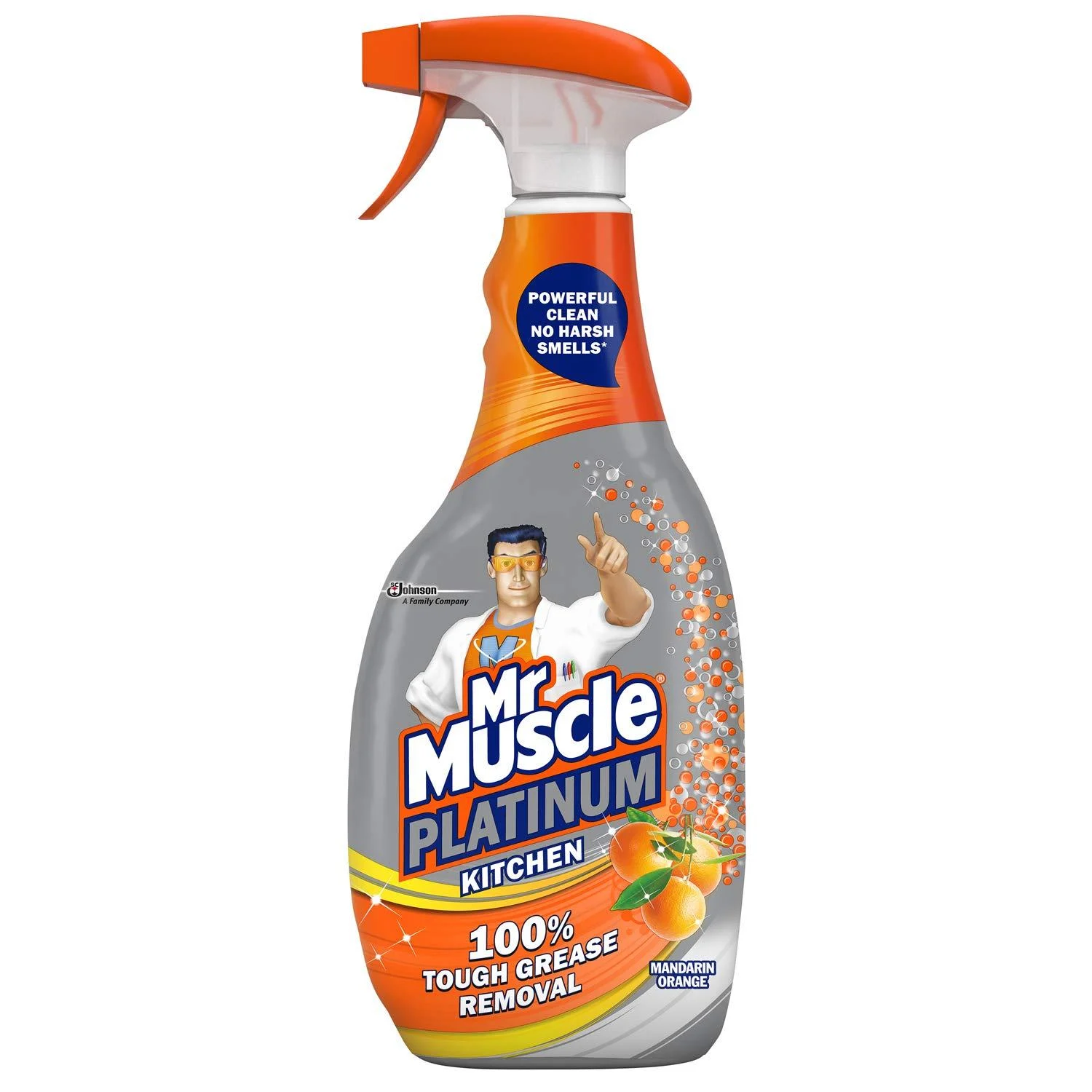 Mr Muscle Platinum Kitchen Mandarin 750ml Platinum Kitchen Madarin