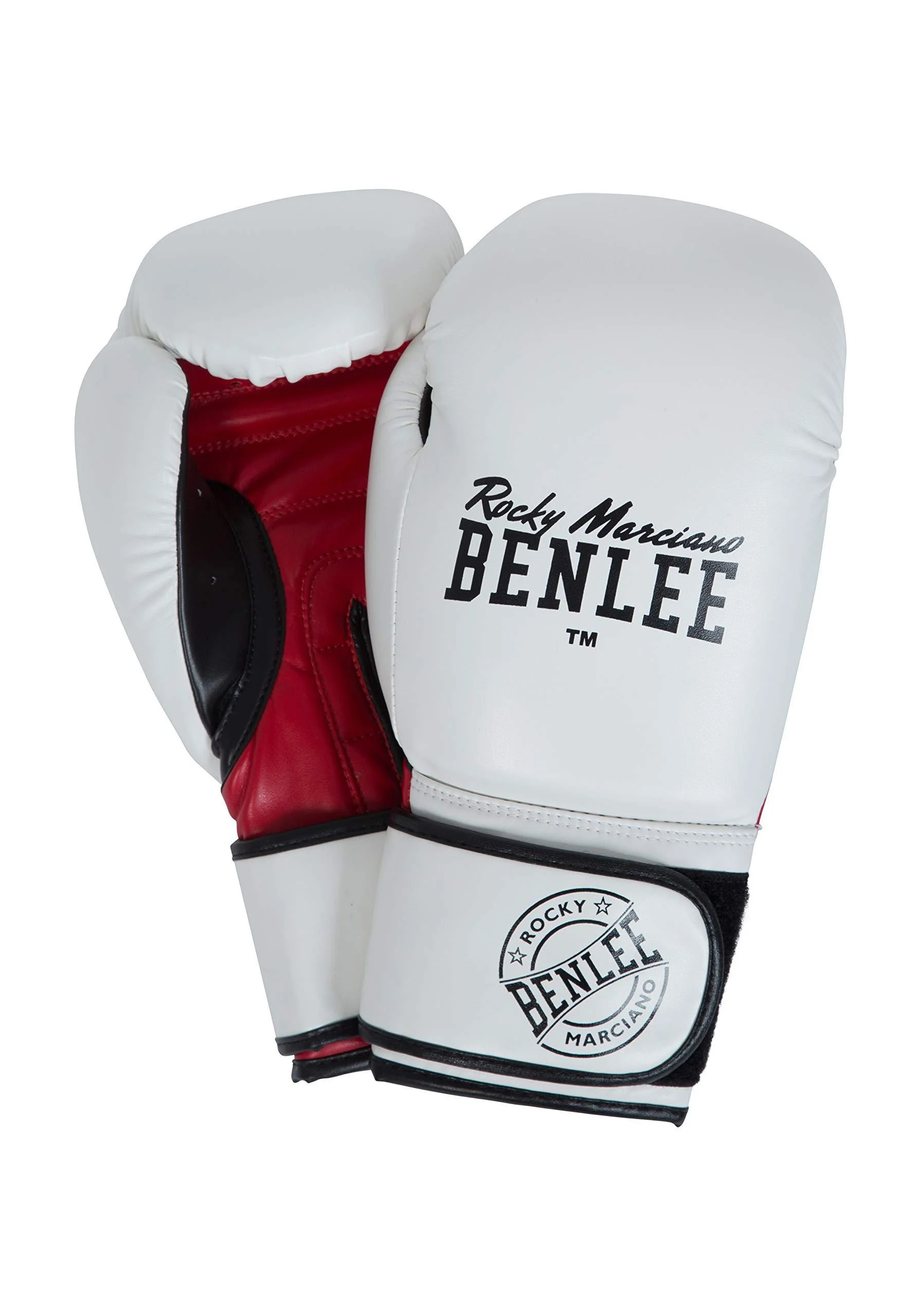 BENLEE Rocky Marciano Carlos Boxing Gloves 12 oz White/Black/Red