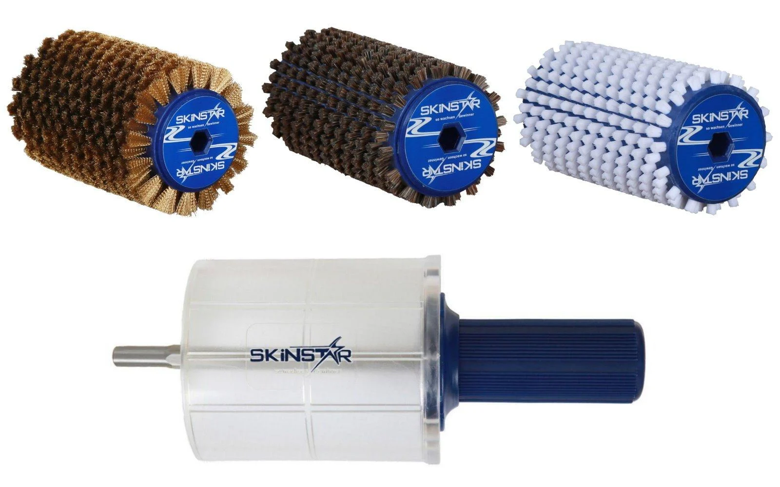 SkinStar Complete Brush Set Rotor Brush WorldCup Professional 5-piece 120mm