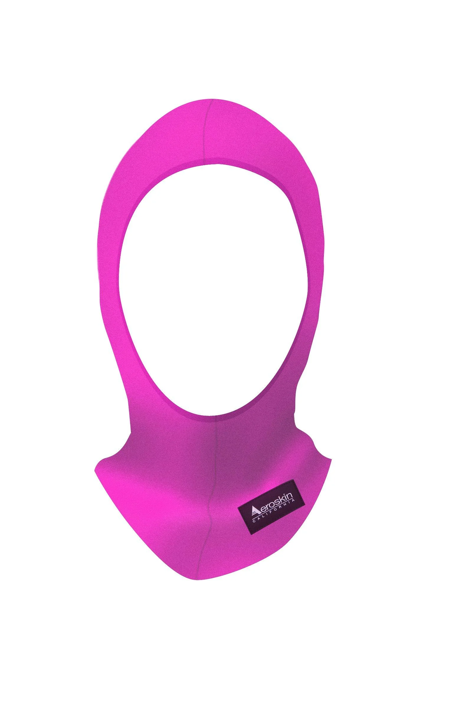 Aeroskin Pullover Hood with Bib ALL Fuchsia