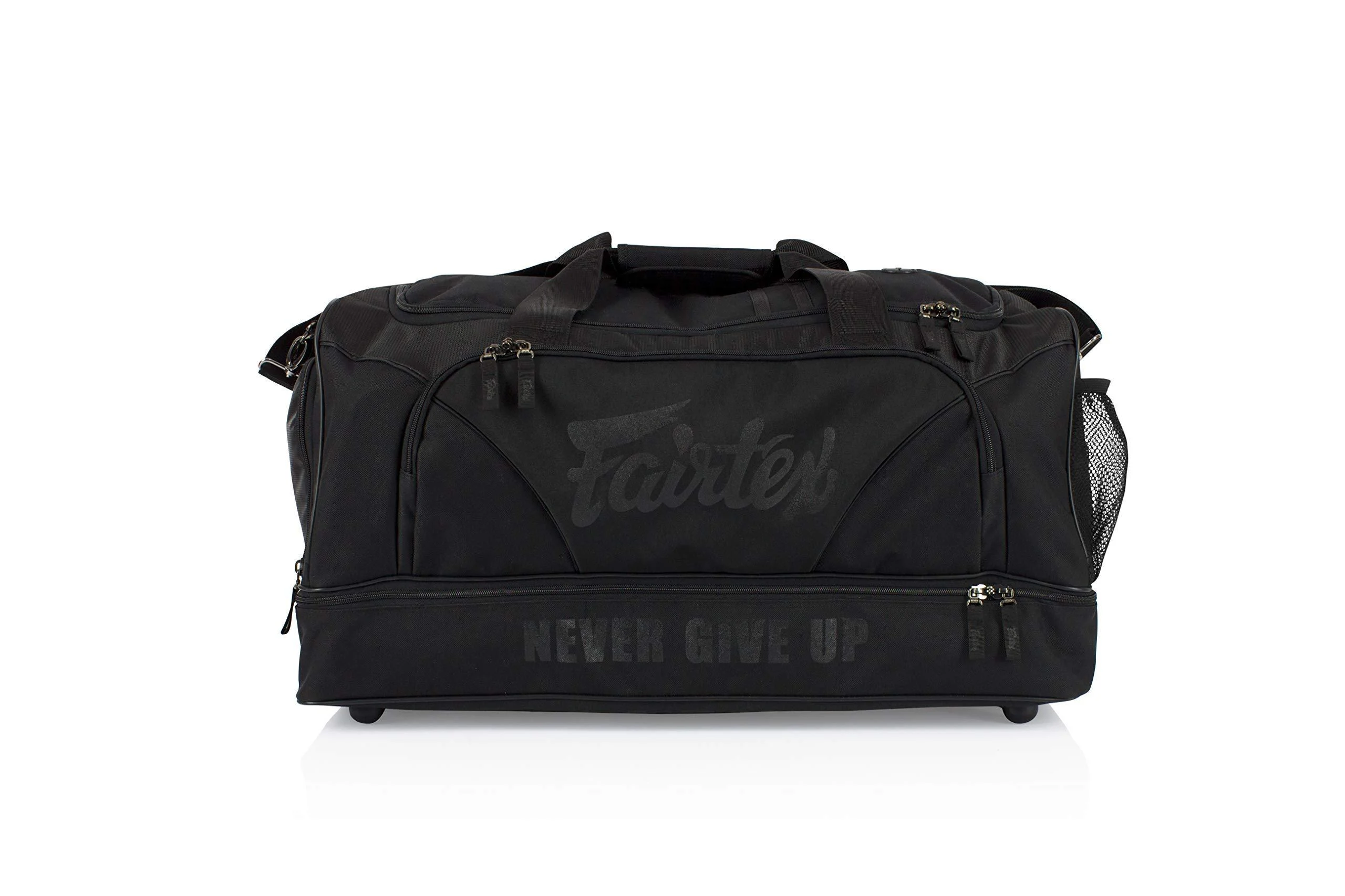 Fairtex Gym Bag Gear Equipment for Muay Thai, Boxing, Kickboxing, MMA Black