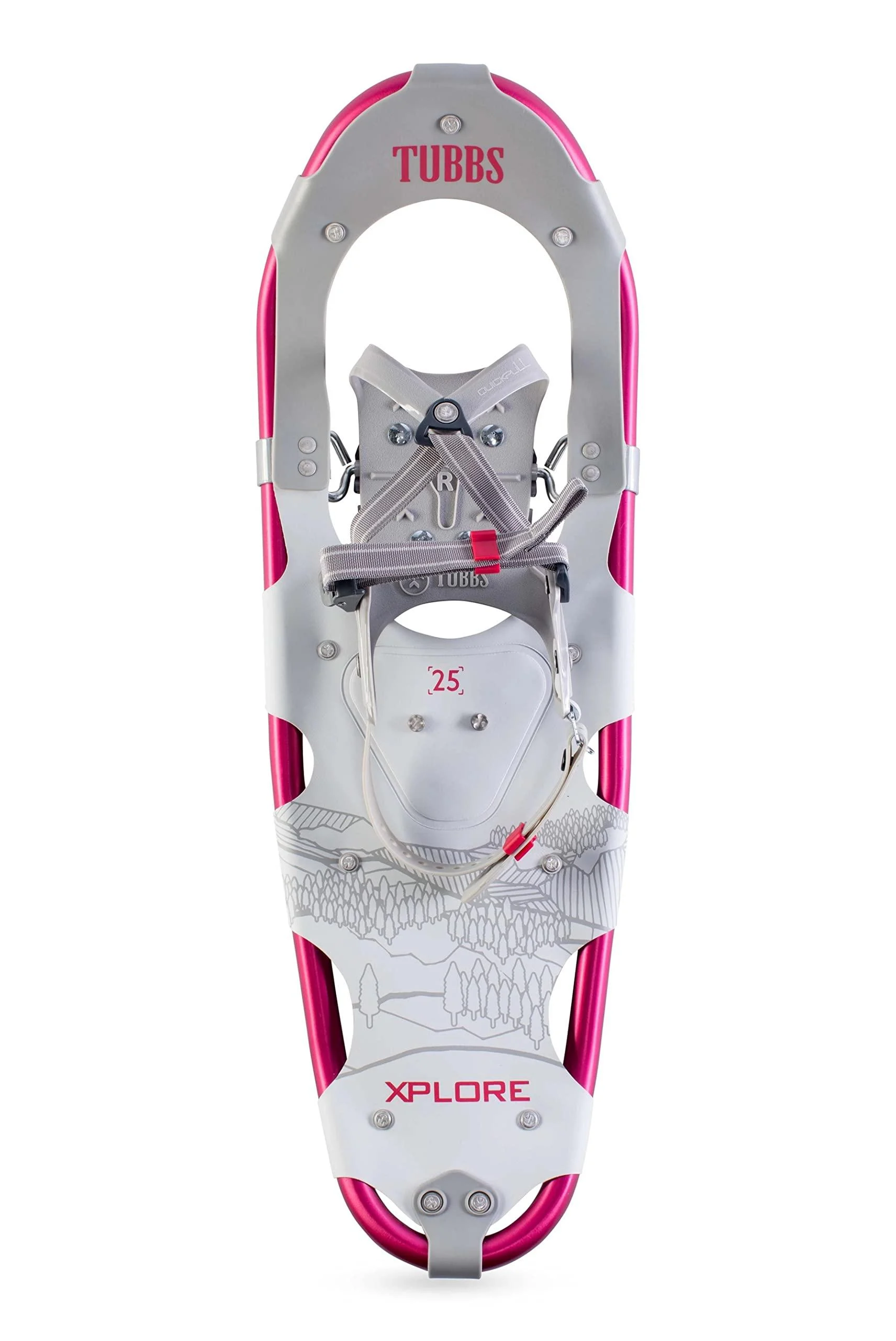 Tubbs Snowshoes Xplore W Xplore 25 W 25 Rasberry Red