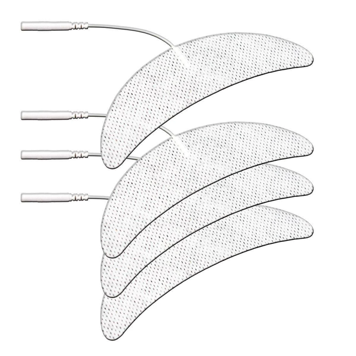 prorelax Knee electrode pads in banana shape White knee