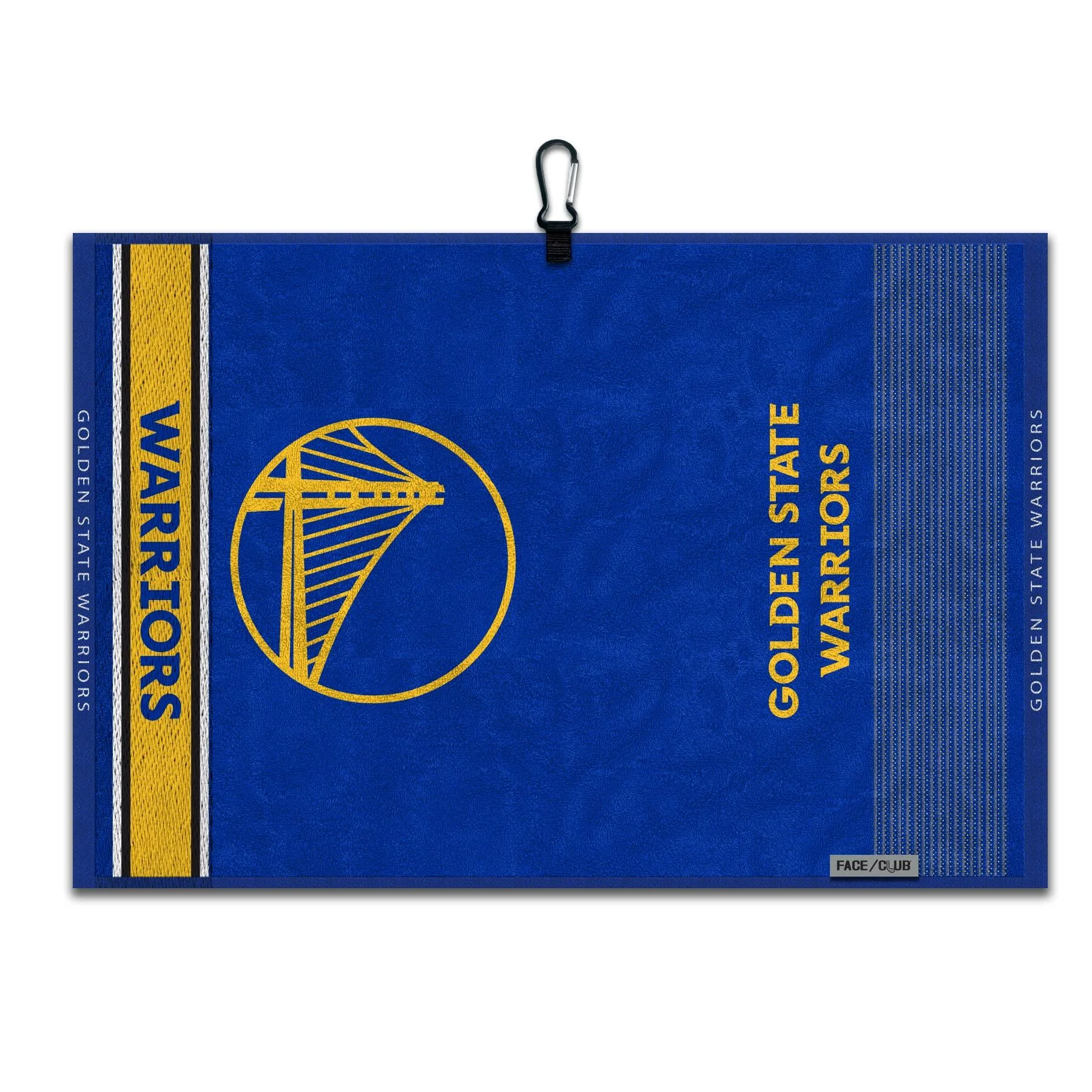 Team Effort Golden State Warriors Face/Club Jacquard Golf Towel 16" x 24"