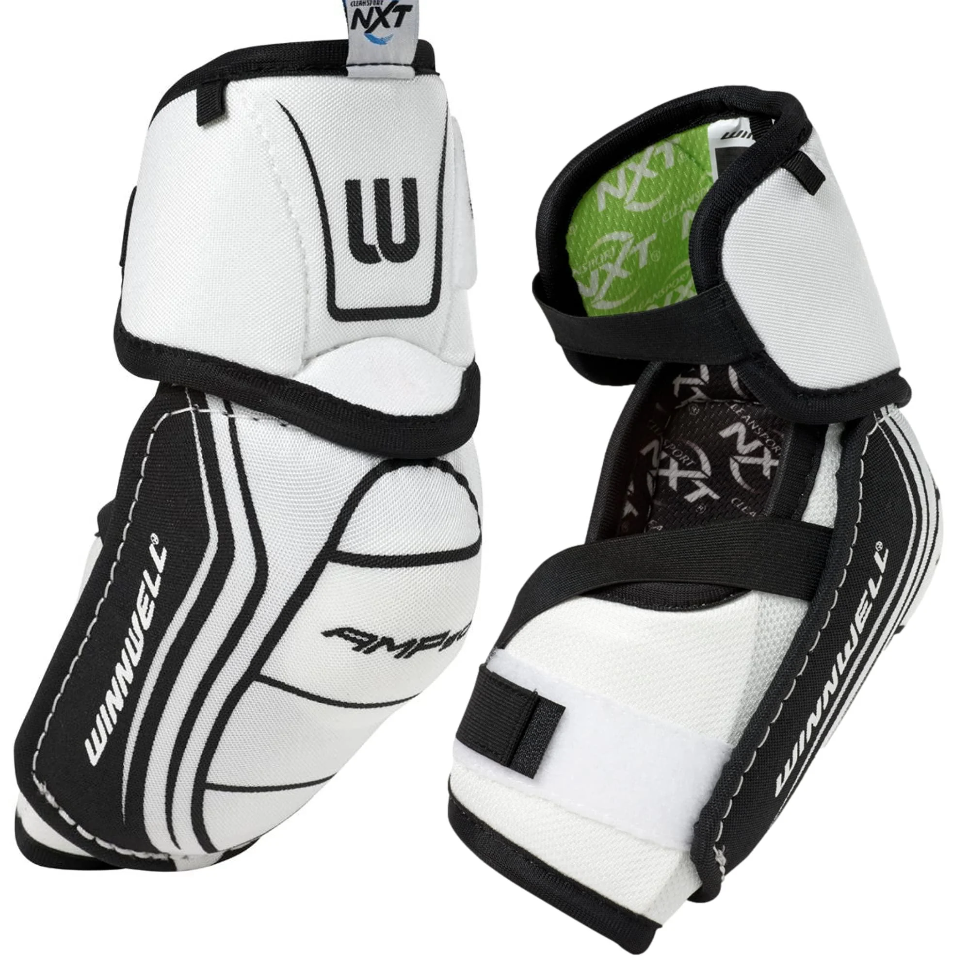 Winnwell AMP500 Hockey Elbow Pads - Ice Hockey Gear for Youth, Junior & Senior/Adult Players | Soft & Hard Hockey Pads for Ice, Field & Street Hockey (X-Large) X-Large Senior