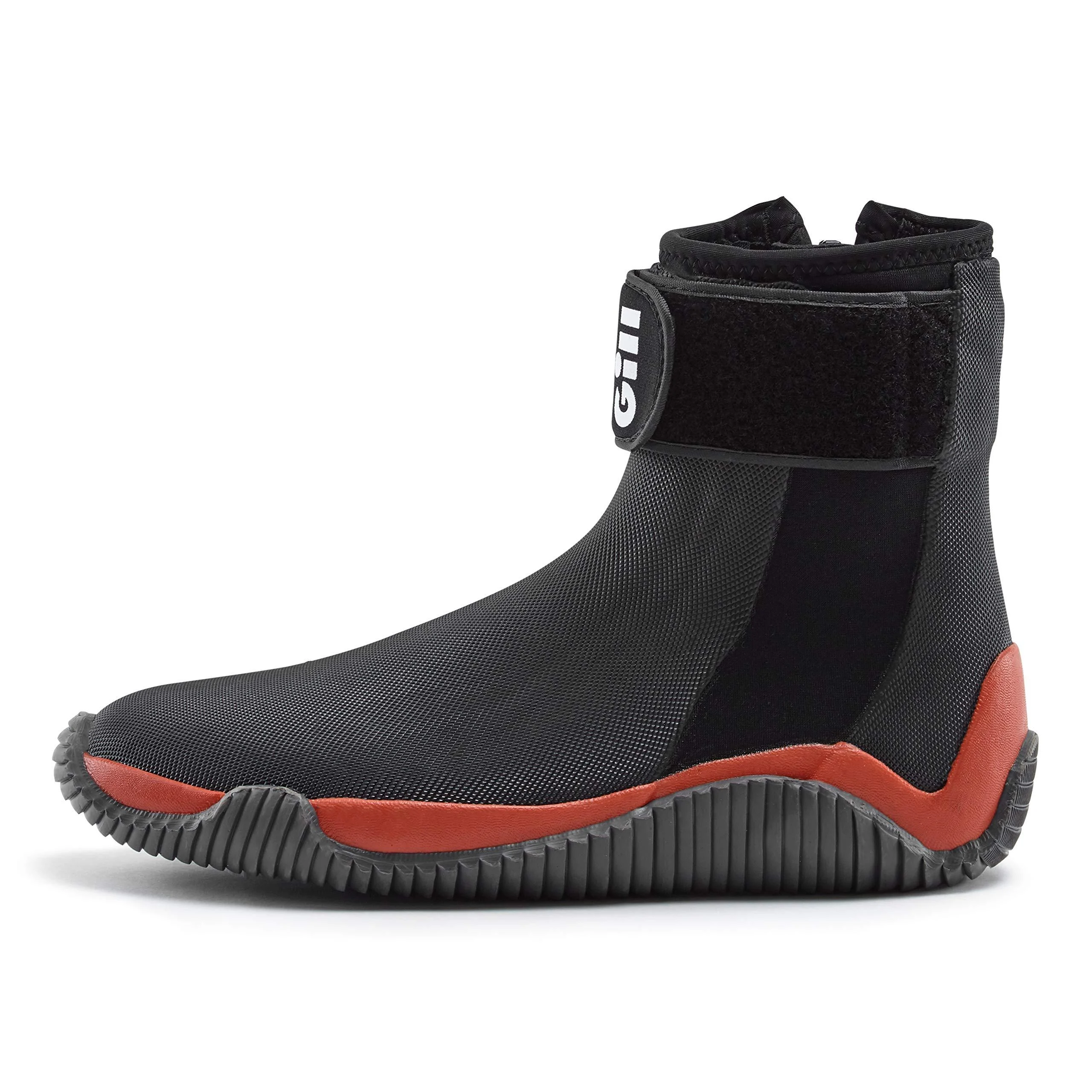 Gill Aero Boots 5mm Neoprene Waterproof Offer Maximum Grip for Paddleboarding, Surfing, Dinghy Sailing. Black/Orange 14