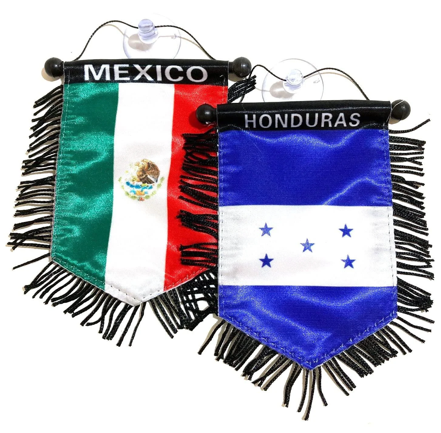 Honduras flag Mexico flag for car home wall decor door window decoration mini Banner Accessories decoration small flag (Mexico Honduras) - PRK 14