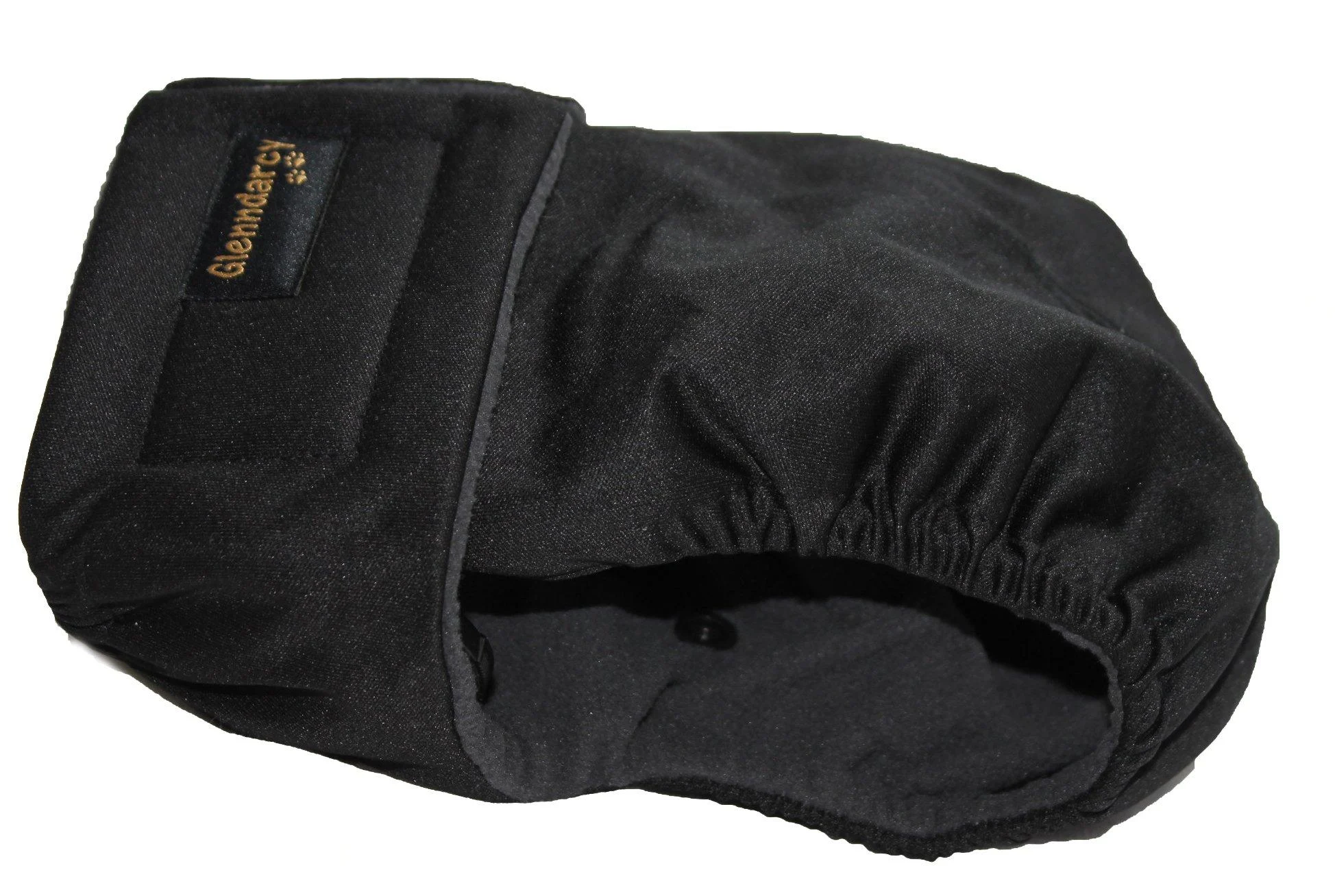 Glenndarcy Female Dog Diapers - Waterproof Fabric (Size XXL Pants only Black) Black XXL Pants only