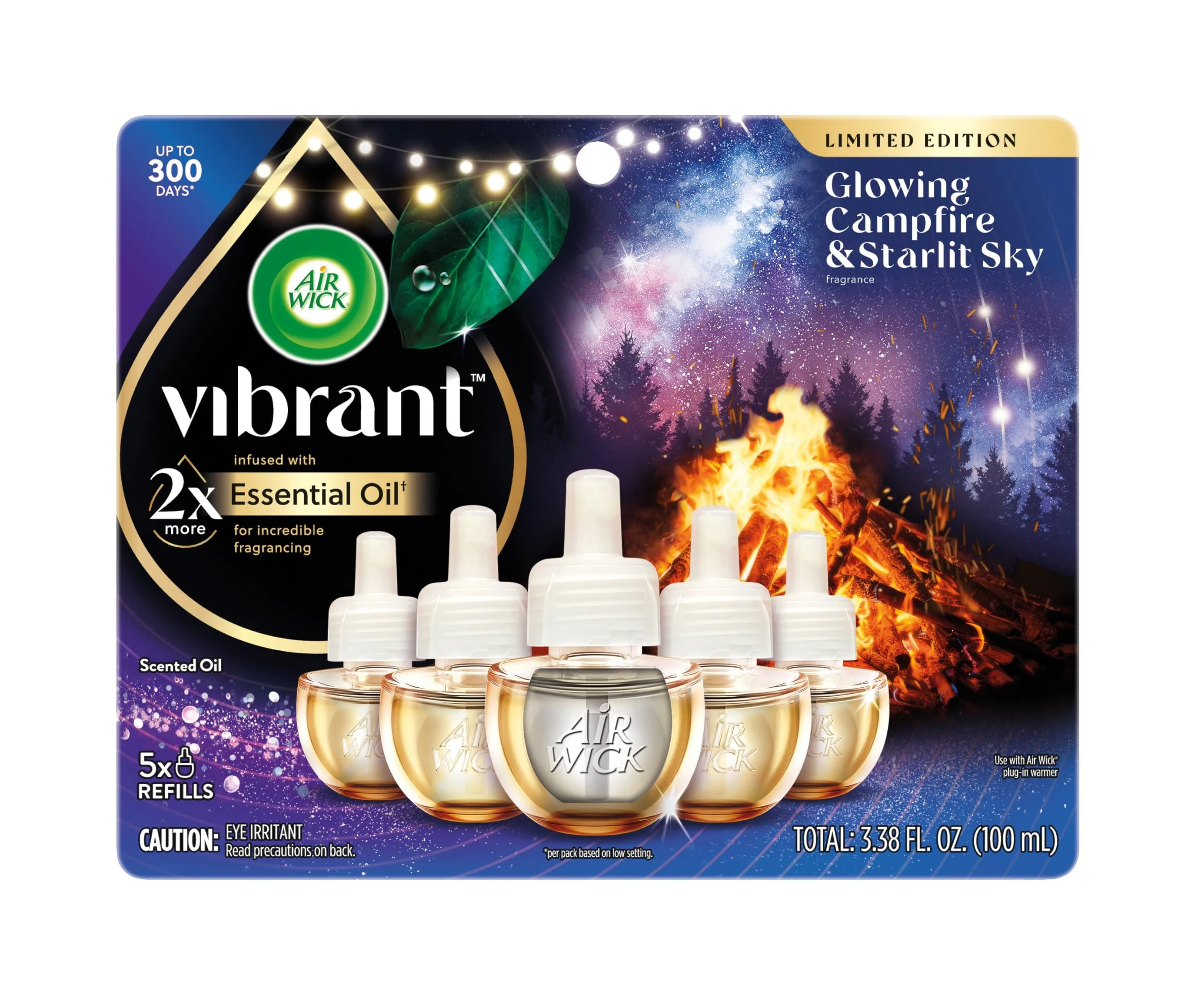 Air Wick Vibrant Refill Glowing Campfire & Starlit Sky 5 Refill