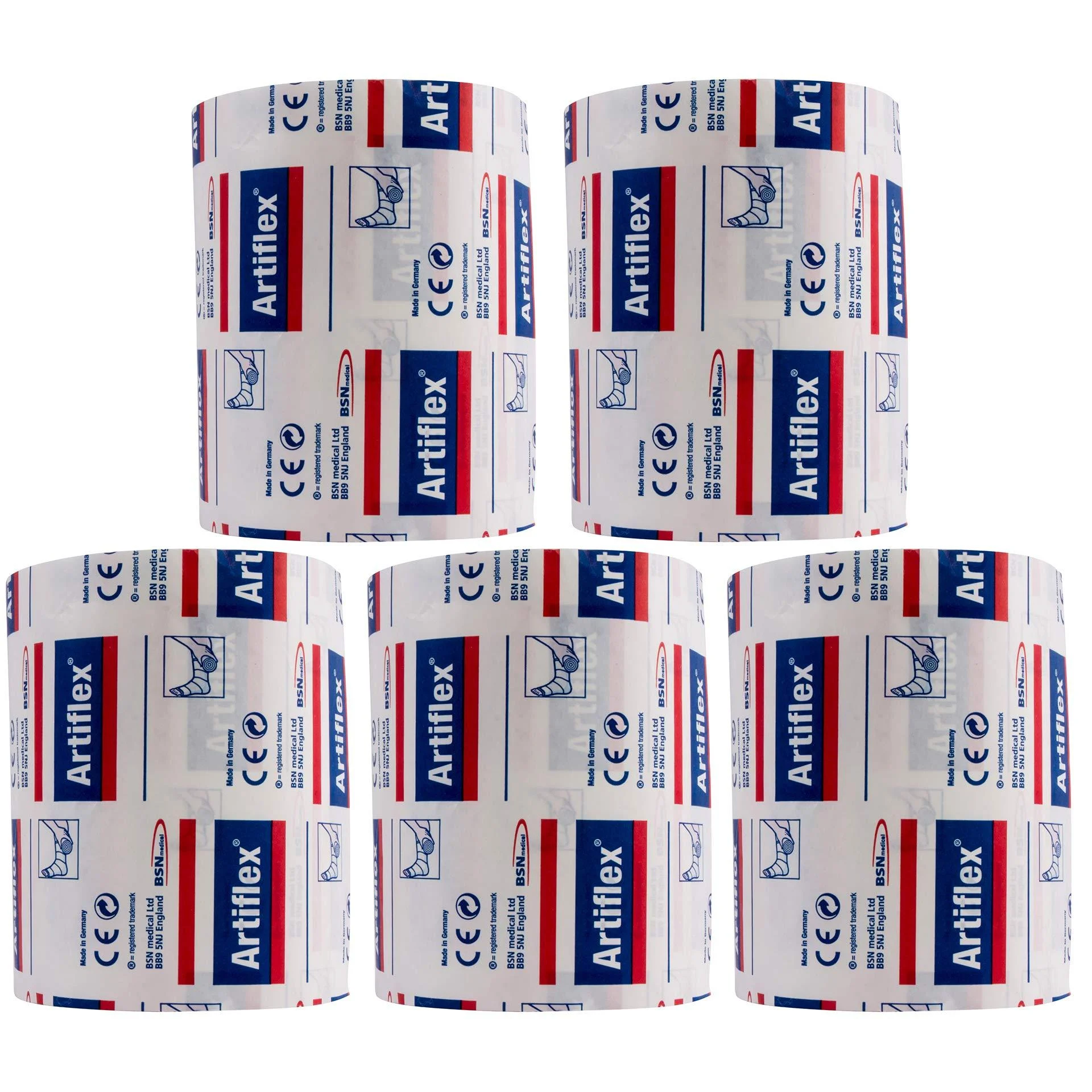 Med-Choice Artiflex 0904600 Padding Bandage Undercast - Pack of 5