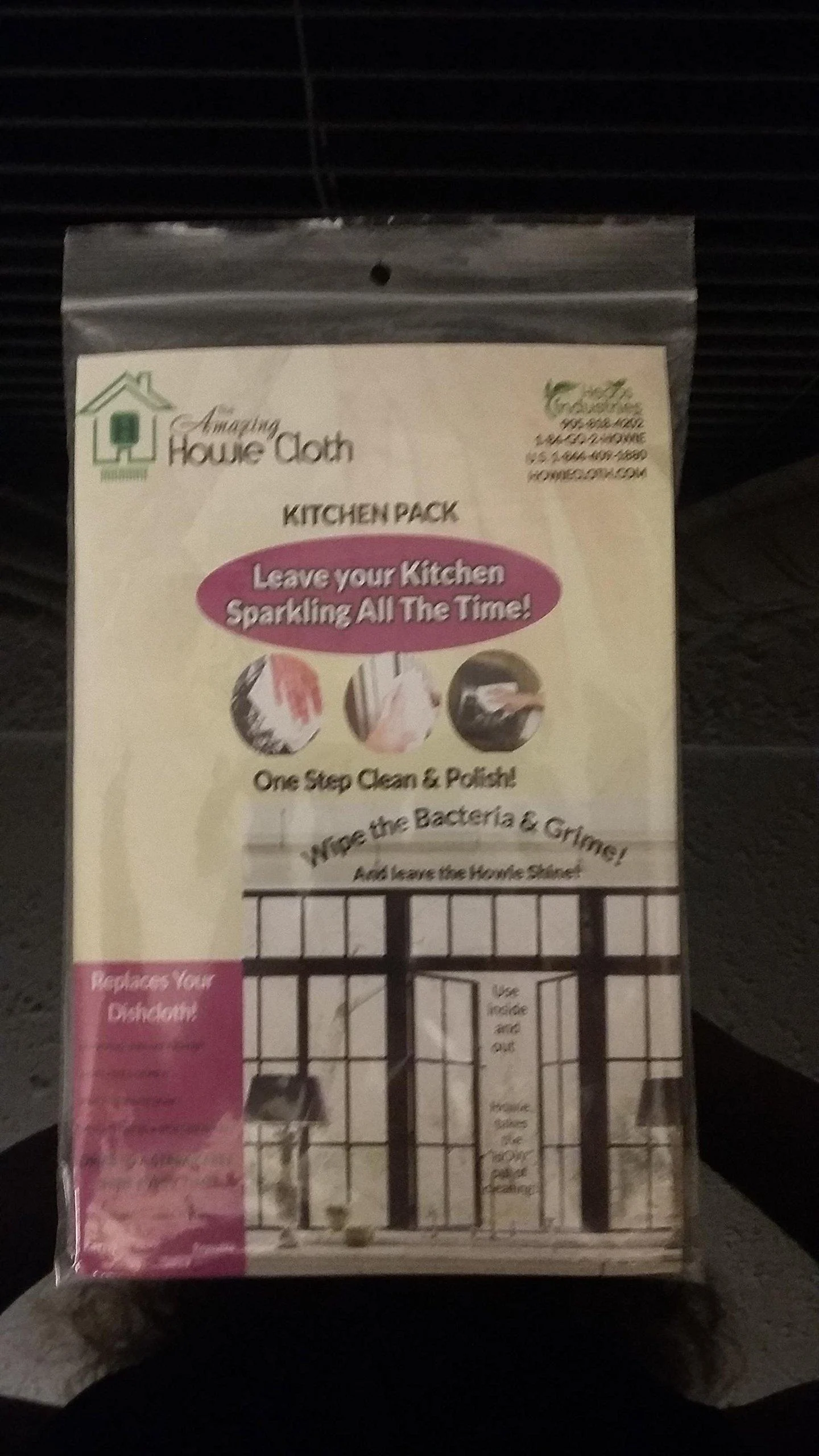 The Amazing Howie Kitchen Pack (Keeps Your Whole Kitchen Sparkling with Only Water) - The Amazing Howie Cloth