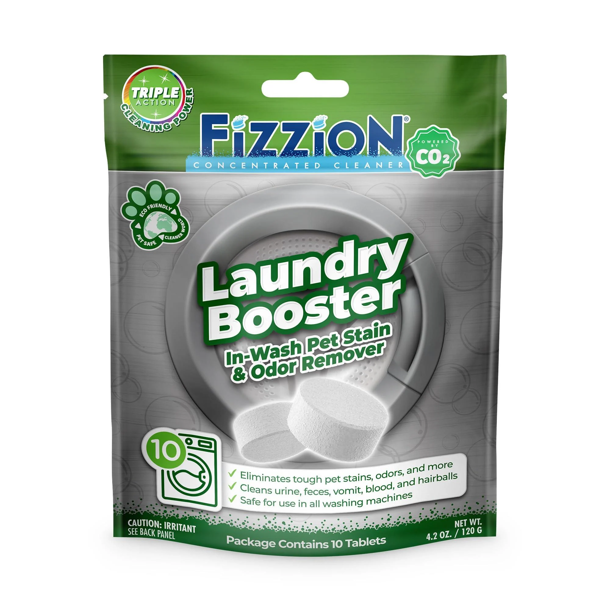 Fizzion Laundry Booster Tablets 10 Count (Pack of 1)