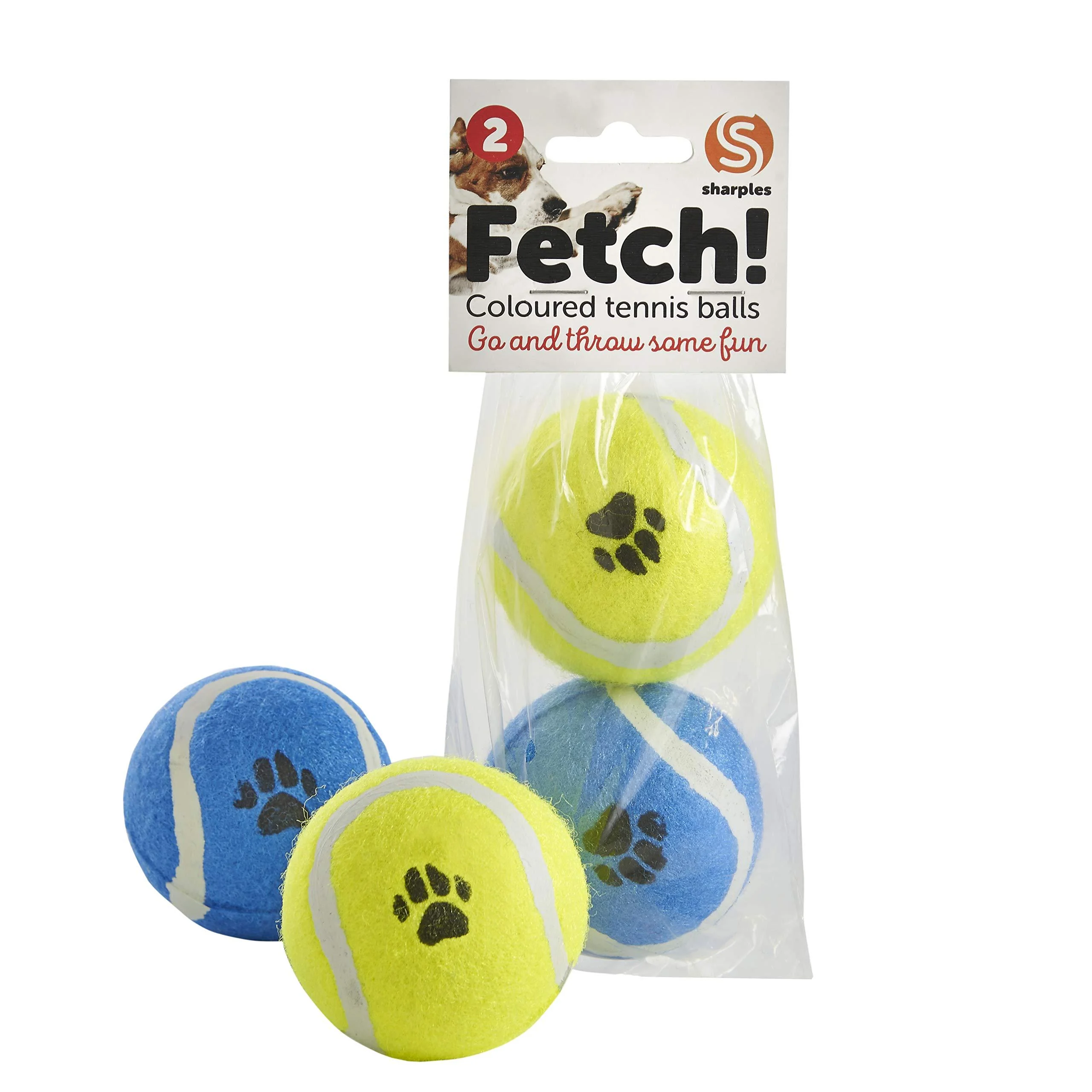 Sharples Fetch Tennis Balls Pack of 2