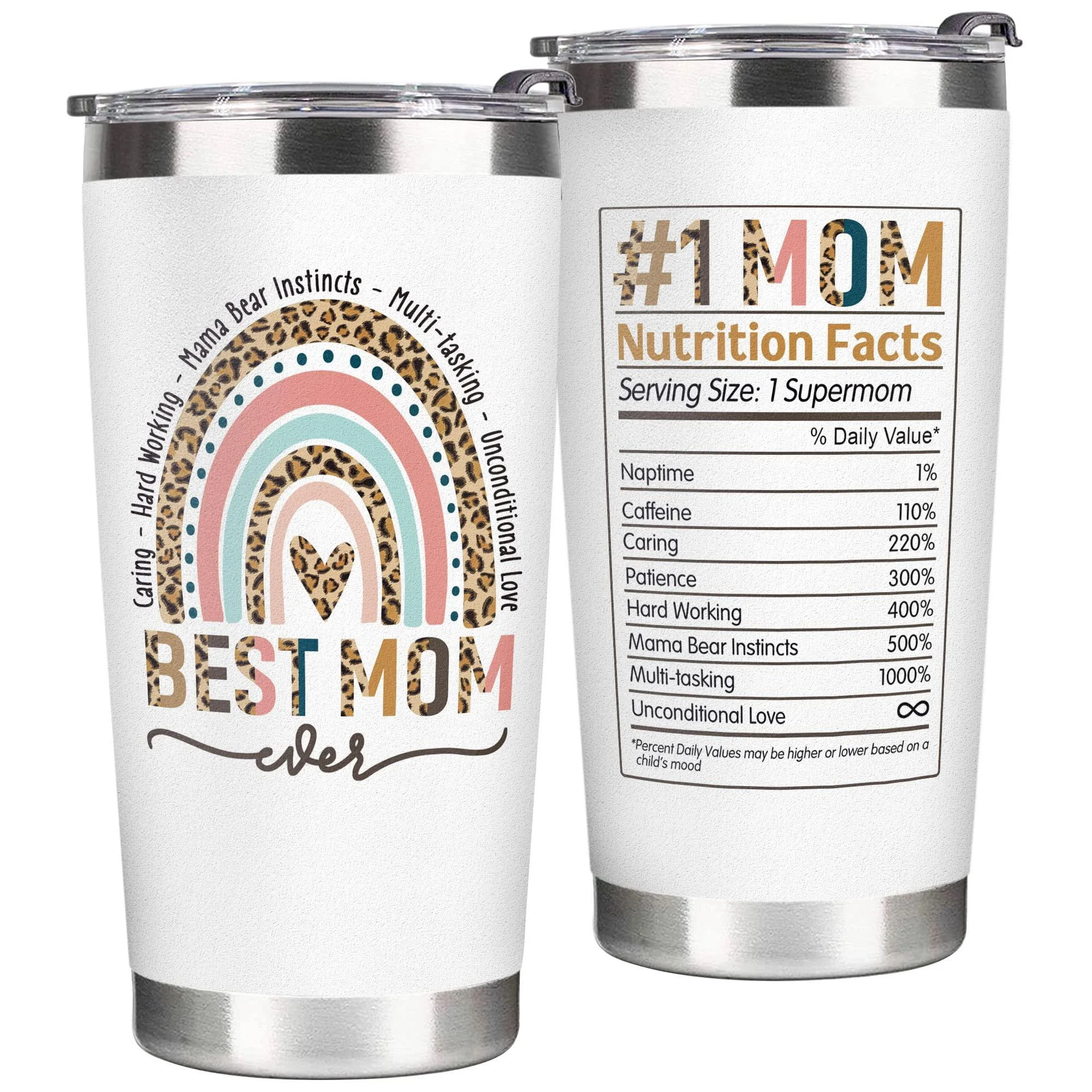 Mothers Day Gifts for Mom from Daughter, Son - Mom Gifts from Daughters, Sons - Birthday Gifts for Mom, Mom Birthday Gifts from Daughter, Son - Great Mother Gifts, Presents for Mom, Mom Tumbler 20Oz
