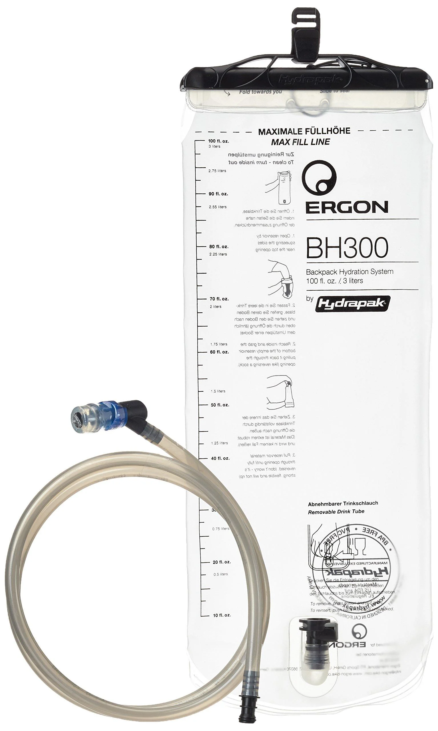 Ergon BH300 / BH200 Bicycle Hydration Bladder One Size