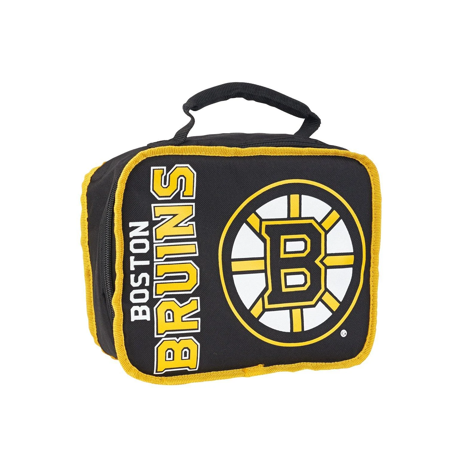 Officially Licensed NHL "Sacked" Lunch Cooler Bag, Multi Color, 10.5" x 8.5" x 4" Boston Bruins - Northwest