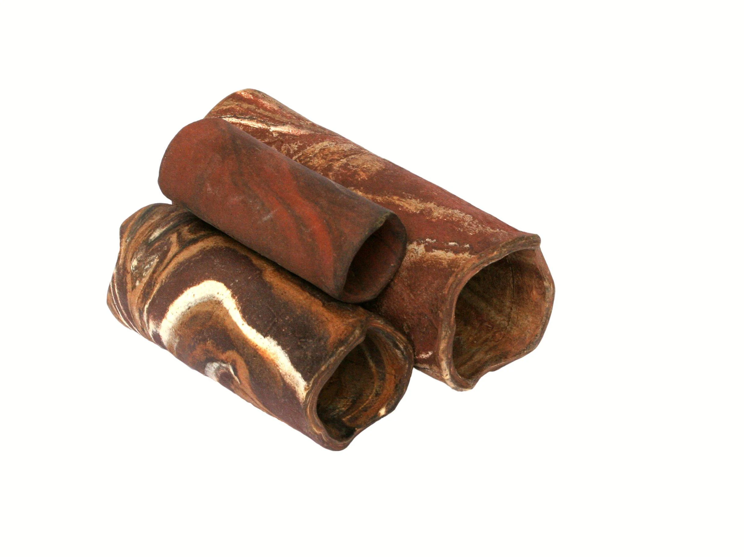 Aquanetta Block of tubes Ceramic for Aquarium Inhabitants Open on Both Ends 16.0 x 9.0 x 7.1 cm Dark Dark 16.0 x 9.0 x 7.1