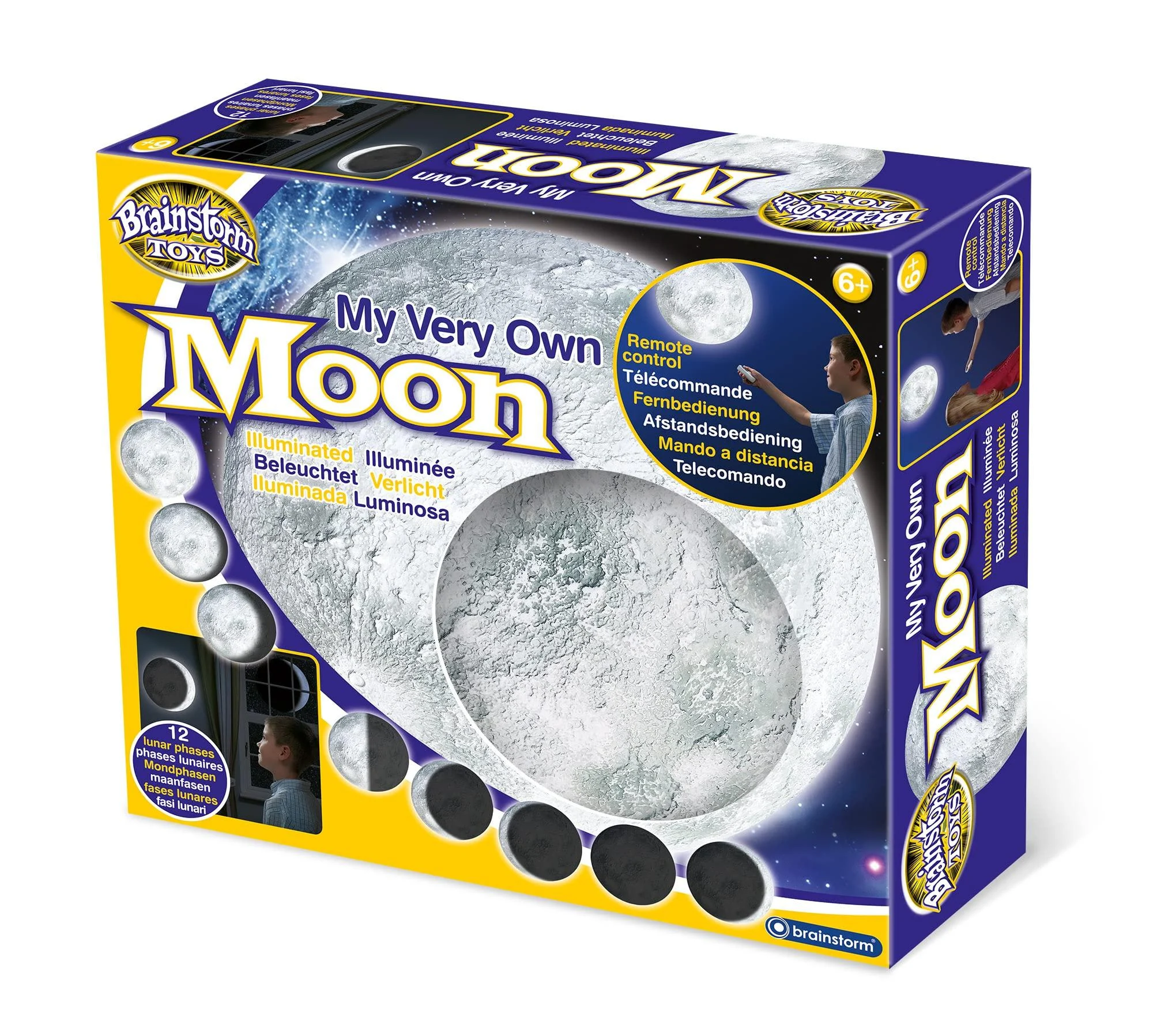 Brainstorm Toys E2003 My Very Own Moon Nightlight 11.02 x 3.15 x 13.39 inches Single
