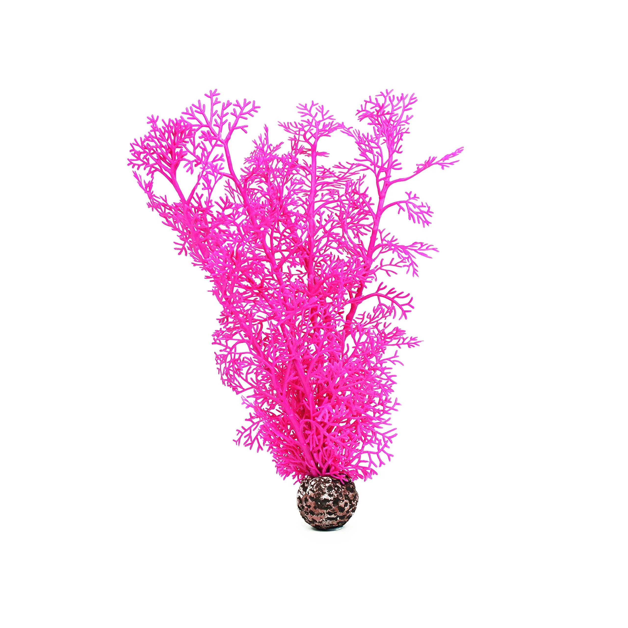 Biorb 46096 horn coral m pink - elegant natural coral made of plastic |Aquaria decoration |Easy cleaning |Suitable for fresh water and sea water