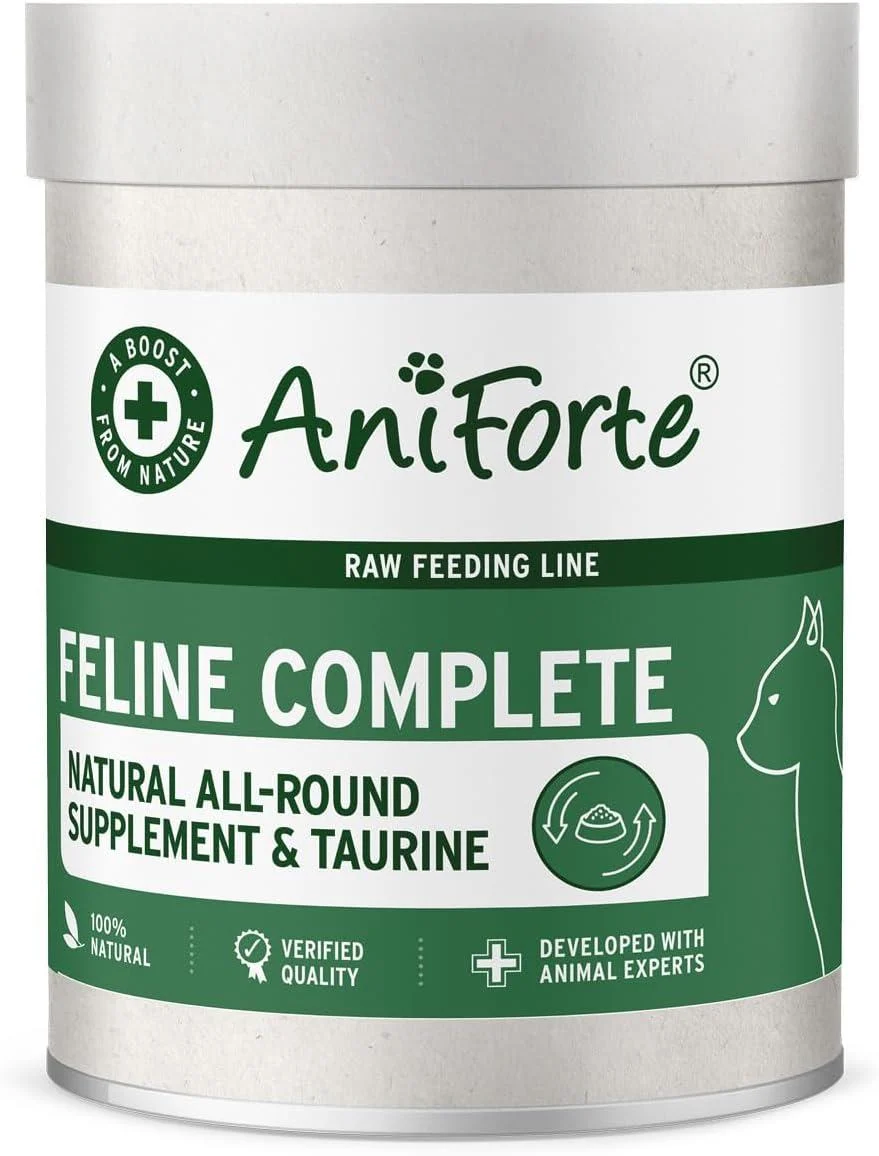 AniForte Complete Powder for Raw Food 100g - Barf Complete Food for Cats