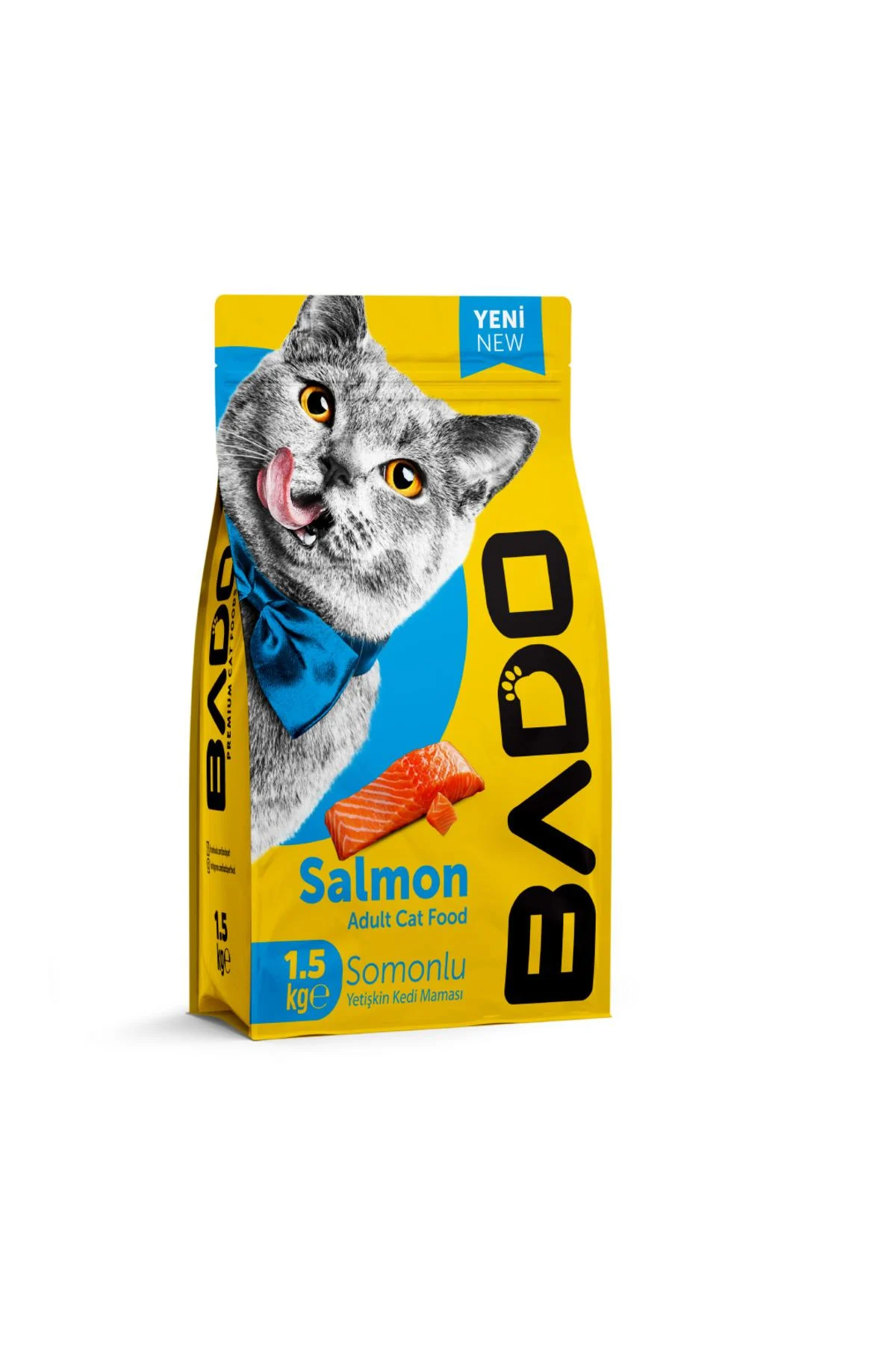 Bado Adult Cat Food Salmon 1.5 Kg