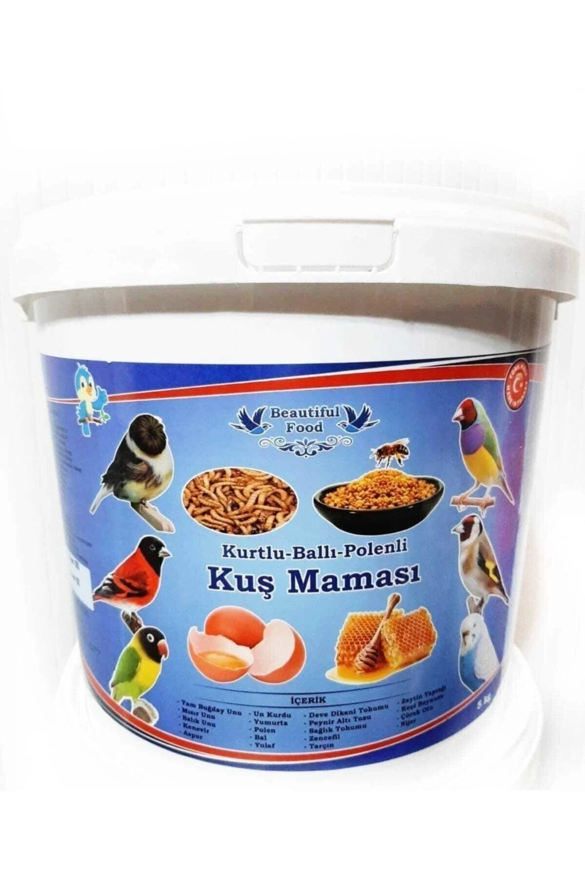 Apex Beautiful Food Worm Honey Pollen Bird Food Bird Food 5 Kg