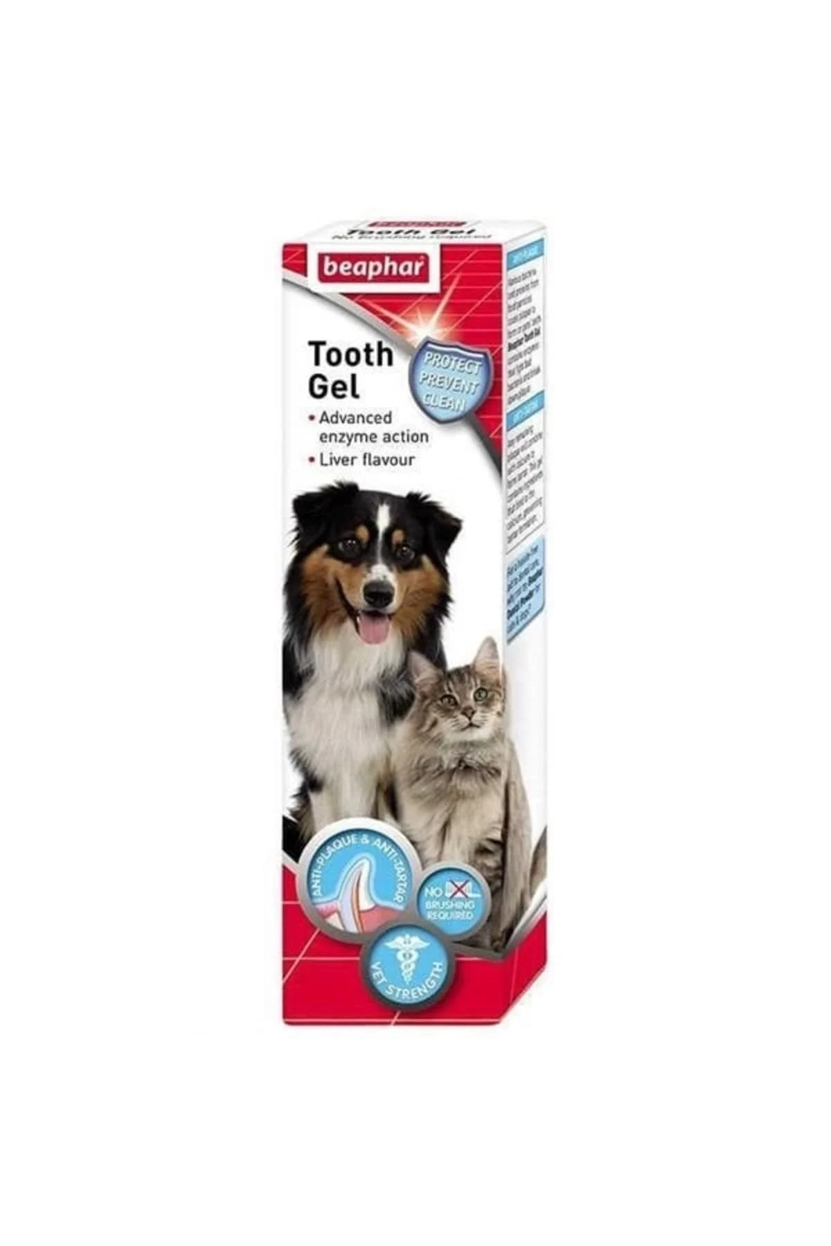 Beaphar Tooth Gel Enzyme Effective Dental Gel for Cats and Dogs 100 gr