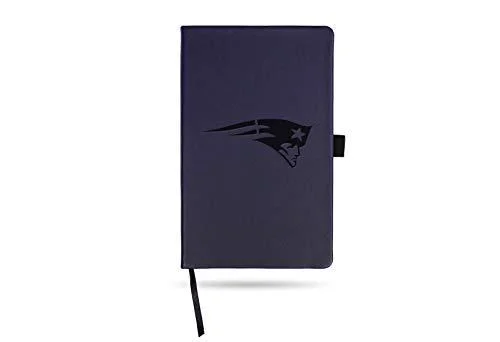 NFL New England Patriots Laser-Engraved Color Notepad, 5.25 x 8.25-inches