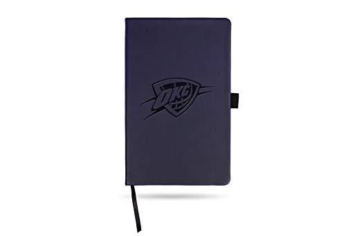 NBA Oklahoma City Thunder Laser-Engraved Color Notepad, 5.25 x 8.25-inches