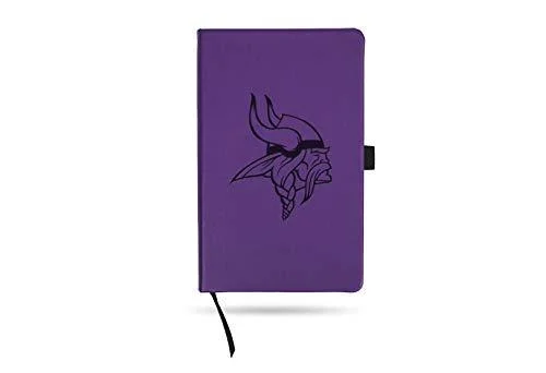 NFL Minnesota Vikings Laser-Engraved Color Notepad, 5.25 x 8.25-inches