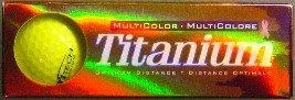 TiTech Titanium Optimum Distance Golf Balls (3) - (Women's)