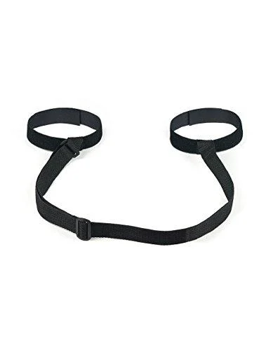 Yoga Mat Velcro Carry Strap, Black - Nu-Source