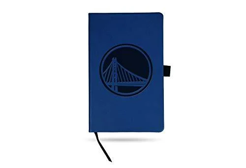 NBA Golden State Warriors Laser-Engraved Color Notepad, 5.25 x 8.25-inches