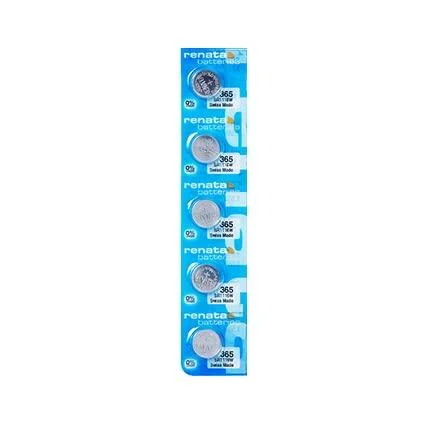 Renata Batteries 365 / SR1116W Watch Battery (5 Pack)