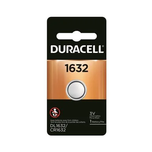 DUSLAN for CR1632 Lithium Duracell Car Remote Batteries 4-Pack