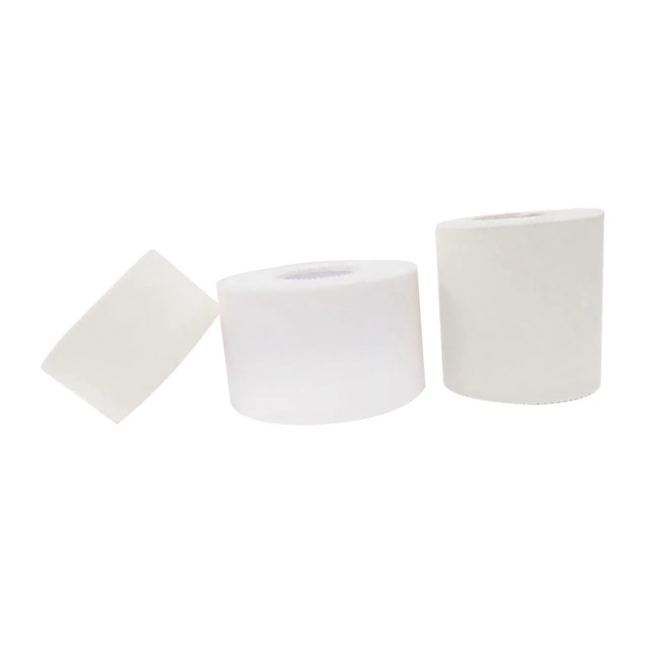 Beaupretty 3 Rolls Sports Tape Sports Medical Tape Sports Fitness Tape Outdoor Athletic Tape White Fitness Tape Fitness Supplies Sports Sprain Using Cotton Athletic Tape Hockey Tape