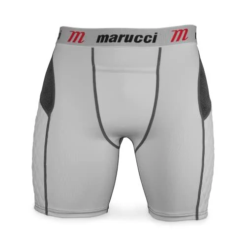 Marucci Youth Elite Padded Slider Shorts White X-Large