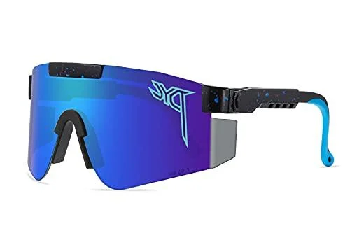 PYC JYQ Outdoor Sports Polarized Sunglasses,UV400 Protection Cycling Glasses C5