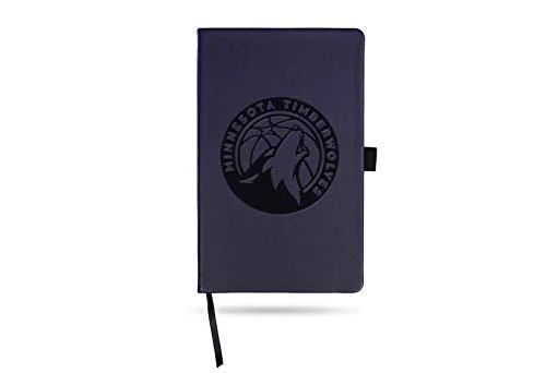 NBA Minnesota Timberwolves Laser-Engraved Color Notepad, 5.25 x 8.25-inches
