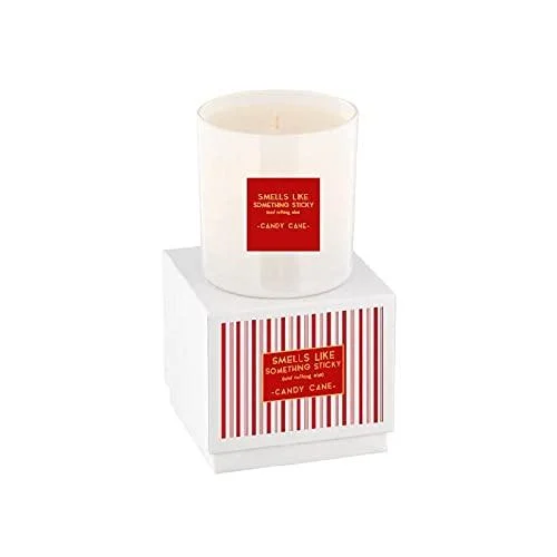 Smells Like Something Sticky Candle - Candy Cane