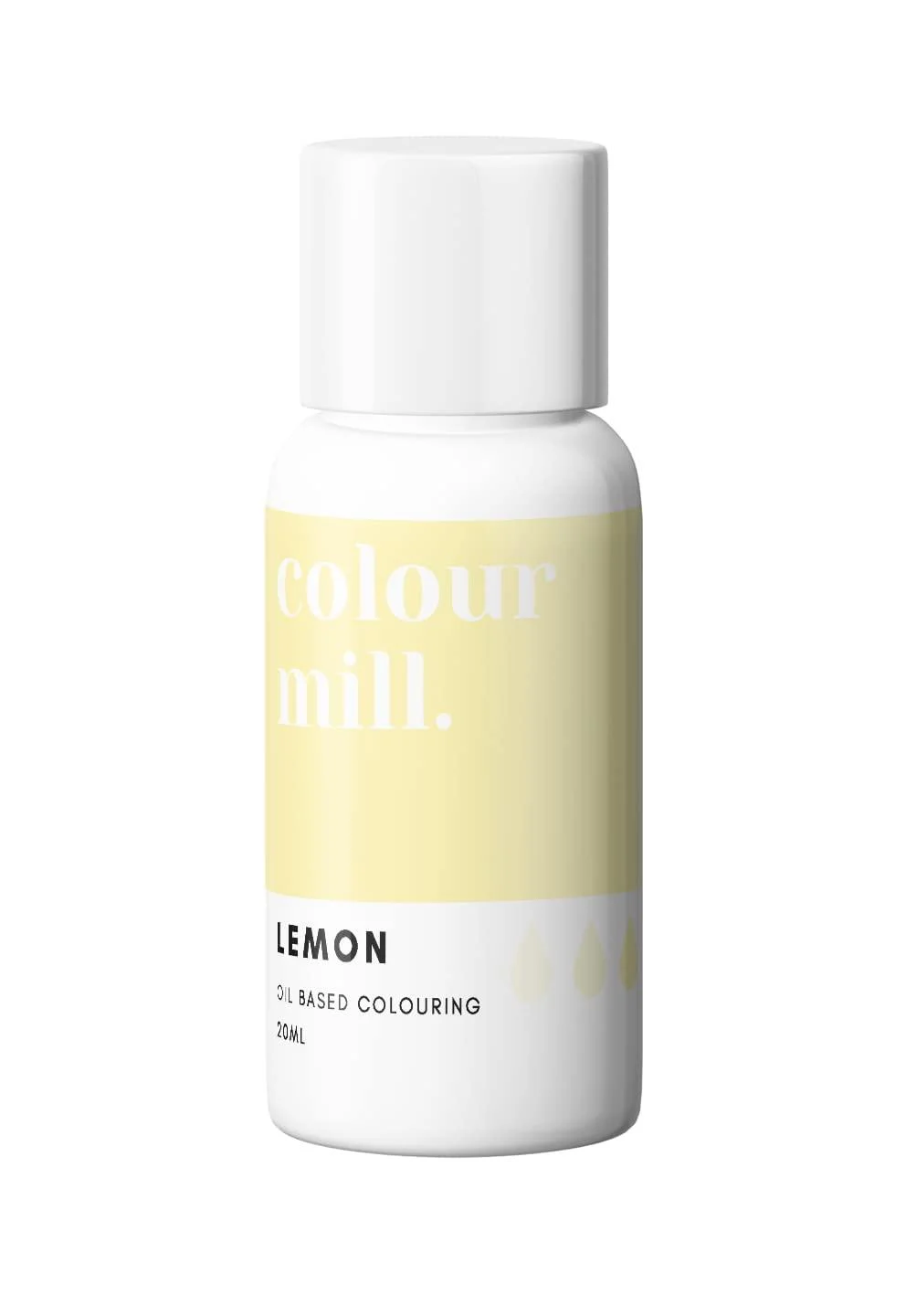 Colour Mill Oil Based Food Colouring 20ml (Lemon)
