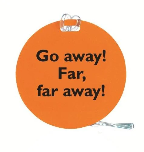 Travel Smart Attitude Tag Orange - Conair