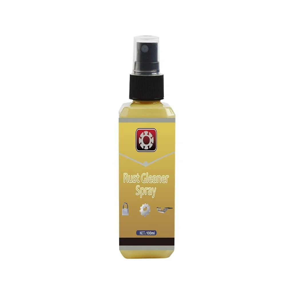 Rust Remover Spray Anti Rust Inhibitor Derusting Spray Car Maintenance Cleaning Rust Remover Multipurpose Rust Removal Agent for Bright Metal for Metal Repair Not Harm Metal Surface (100ML) - Gierzijia