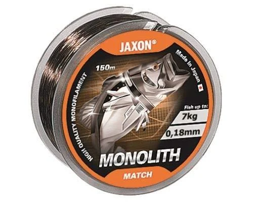 Jaxon fishing line Monolith Match monofilament line 150m spool 0.18mm / 7kg